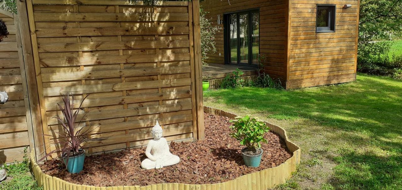 Au Coeur Du Bien-Etre, Chalet Avec Piscine Chauffee Et Couverte, Spa, Sauna, Massages Monteaux Exterior foto
